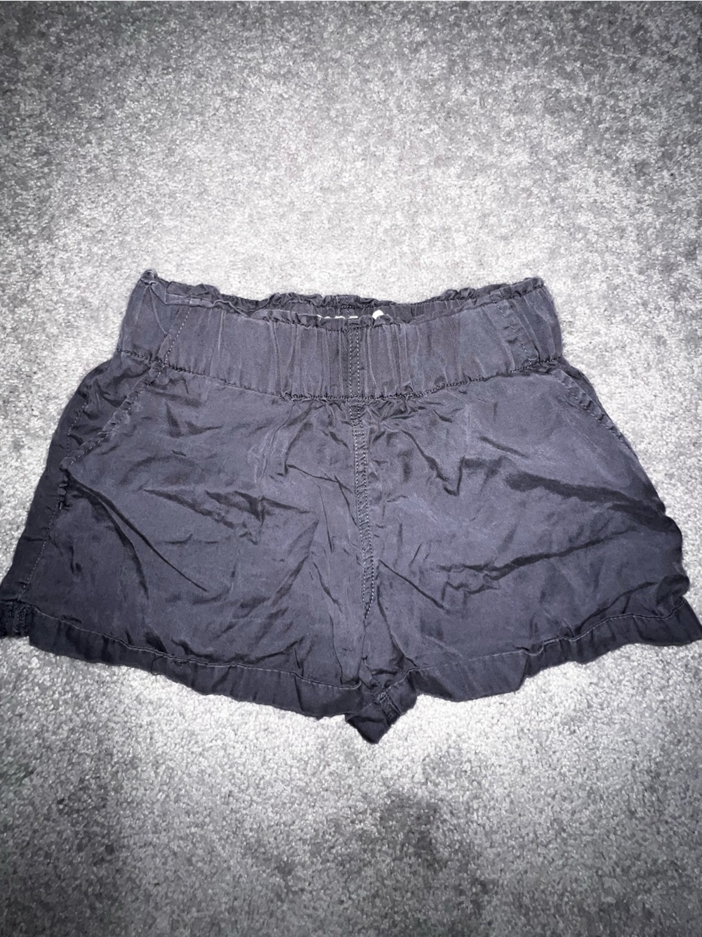 Altar’d State Navy Elastic-Waist Shorts